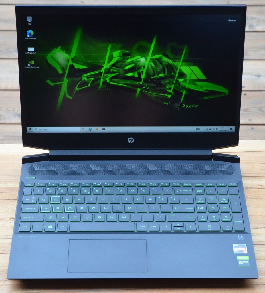 HP Gaming Pavilion 15-ec005nw AMD Ryzen 5-3550H 16GB 512GB SSD GTX 1050