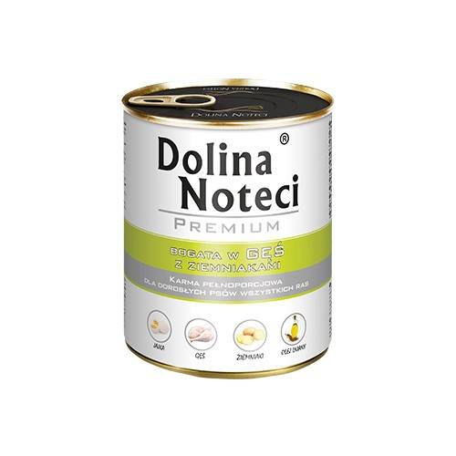 DOLINA NOTECI BOGATA W GĘŚ Z ZIEMNIAKAMI 800g