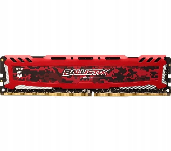 Pamięć RAM Crucial Ballistix Sport LT Red DDR4 8GB