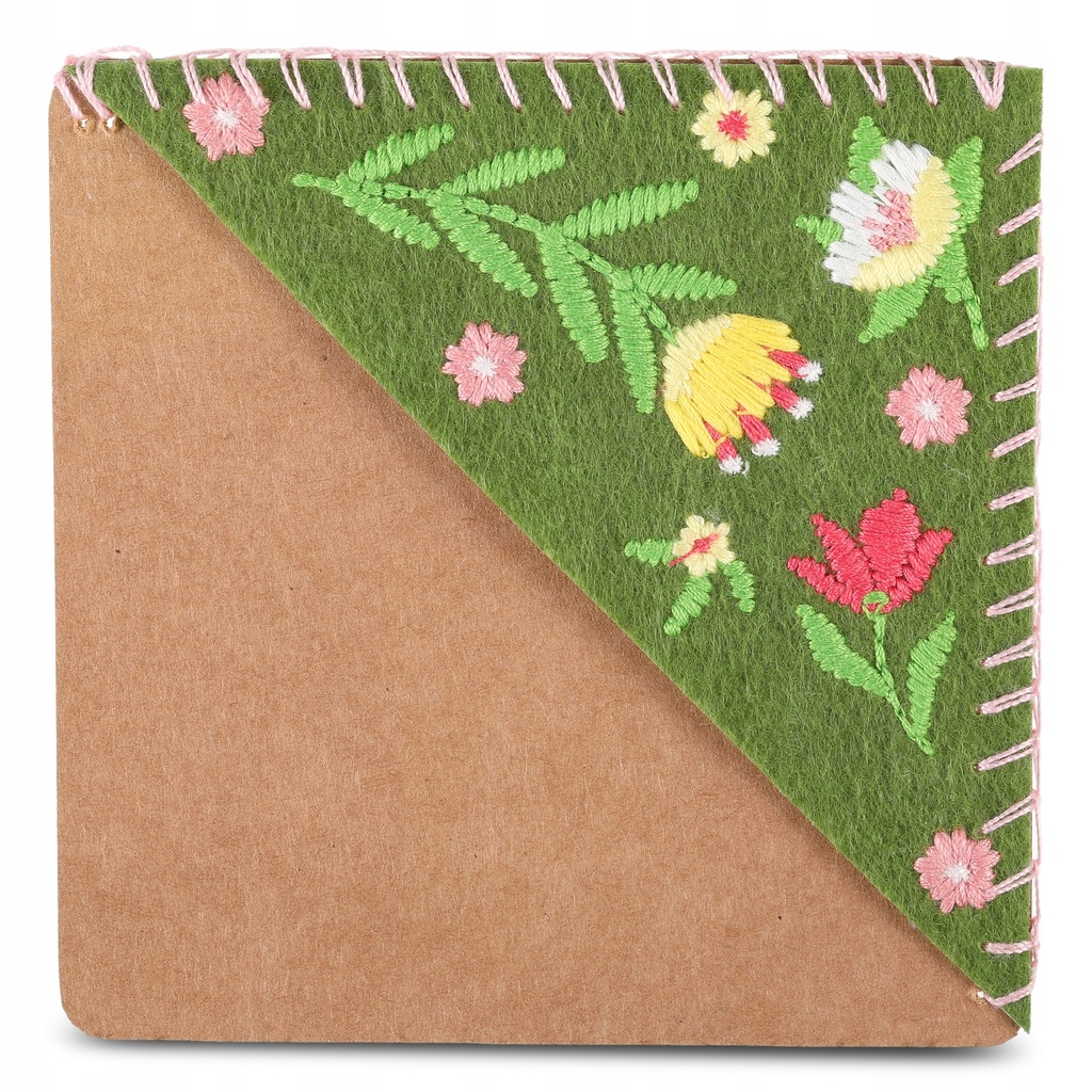 1/2/3/5 Skórzana elegancka filcowa zakładka do książki Delikatny wzór