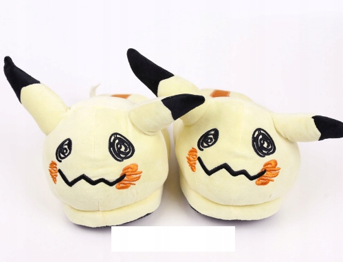 PLUSZOWE KAPCIE BUTY ANIME POKEMON MIMIKYU 27CM 8085494450