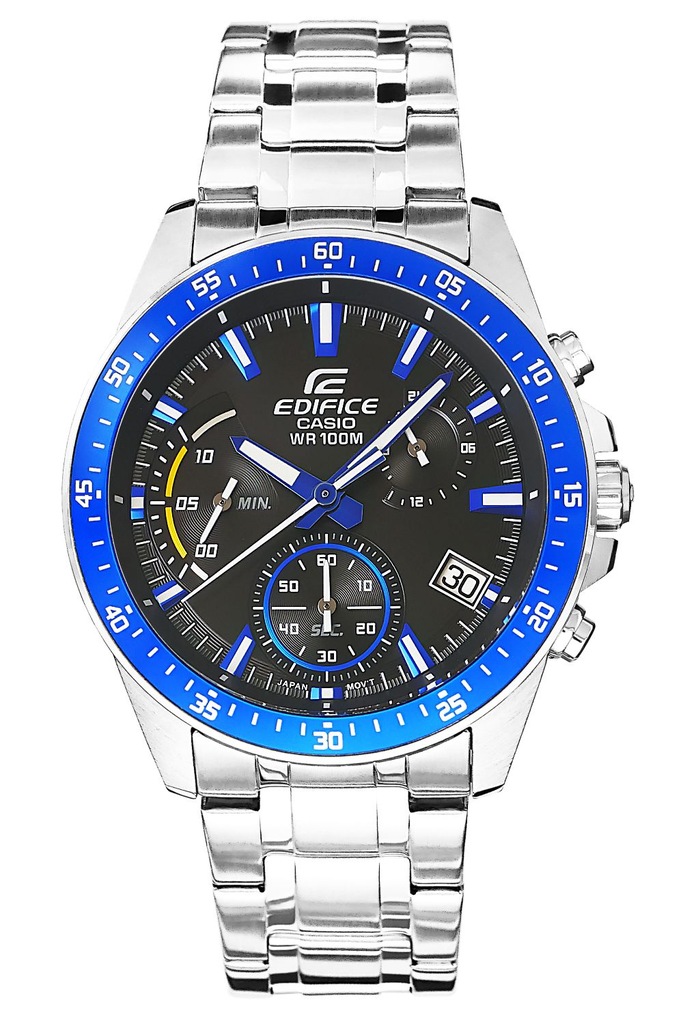 Zegarek Męski CASIO EDIFICE EFV-540D-1A2VUEF 10 BAR + BOX