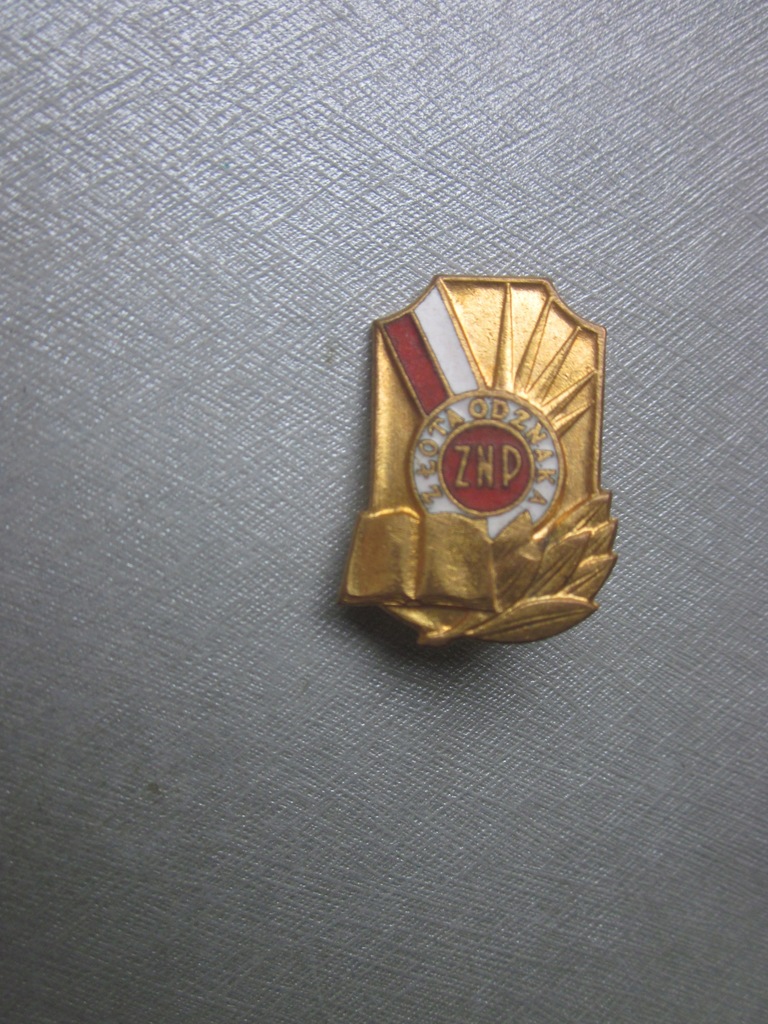 Odznaka ZNP Złota