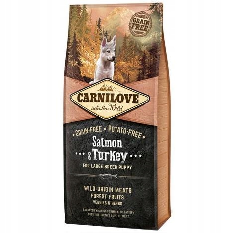 Carnilove Dog Salmon & Turkey Large Puppy 12kg