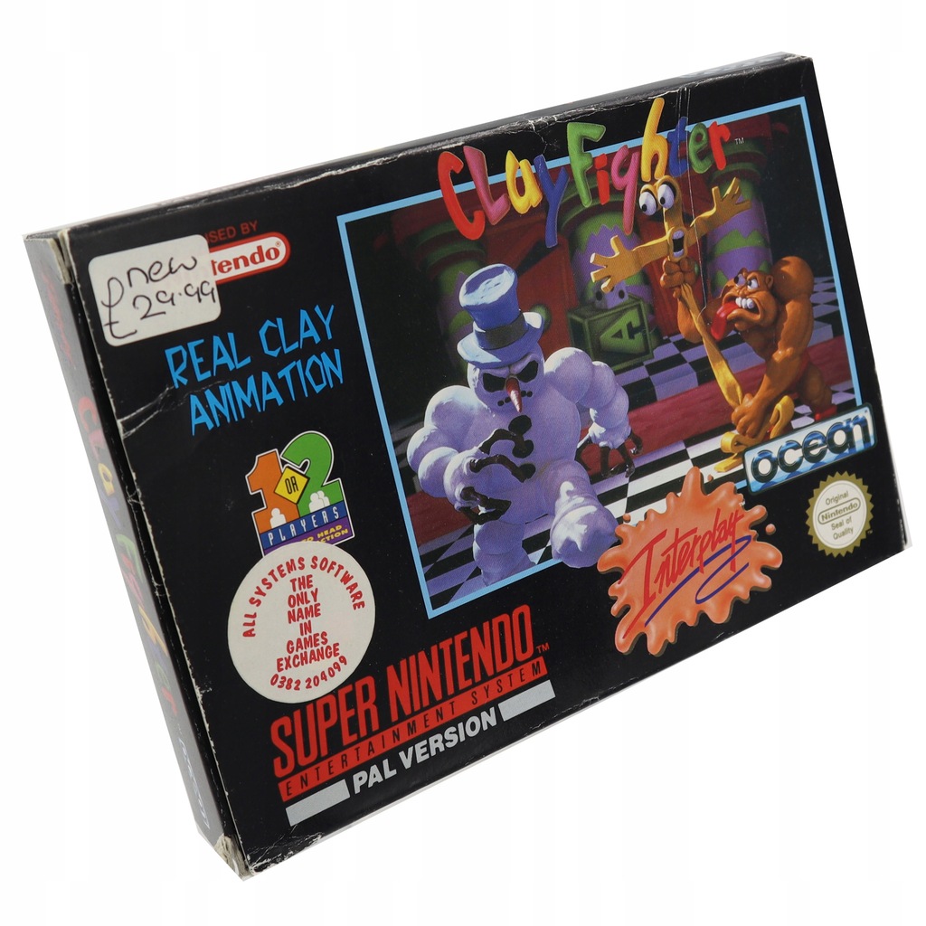 ClayFighter ( CLAY FIGHTER ) - Nintendo SNES