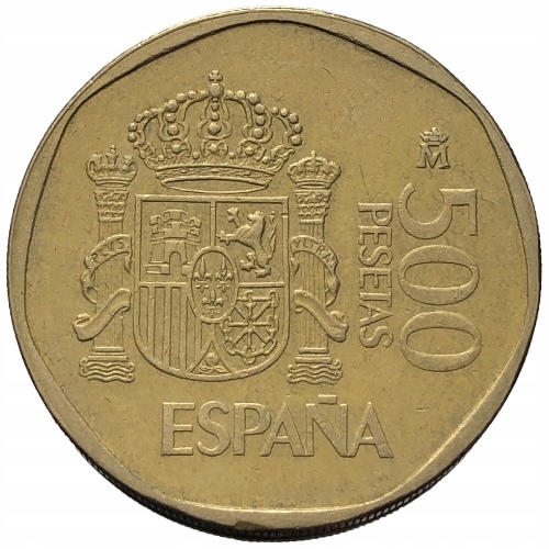 62421. Hiszpania - 500 peset - 1988r.