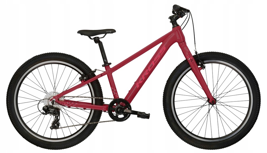 Rower dla dziewczynki Kross Lea Jr 1.0 rama 12" koła 24" różowy