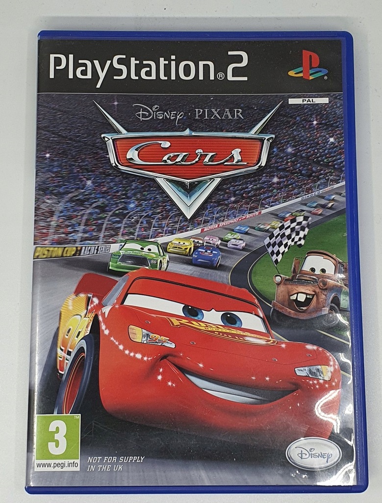 PS2 Auta Cars Disney Pixar Sklep KOŁO