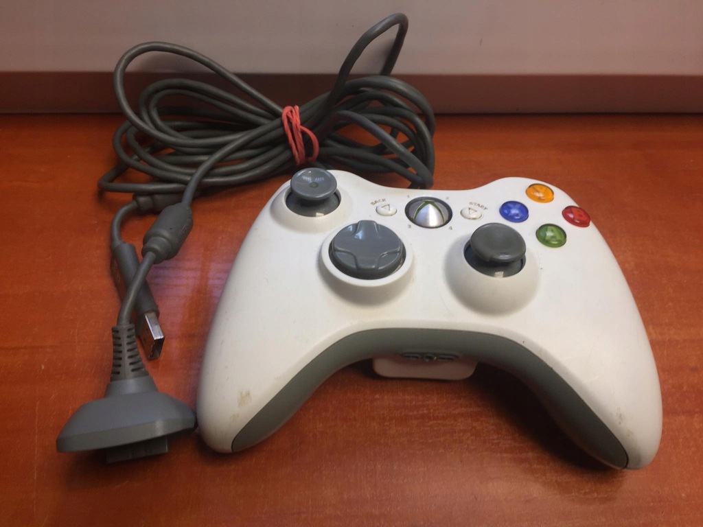 BEZPRZEWODOWY PAD XBOX 360 + KABEL ŁADUJĄCY