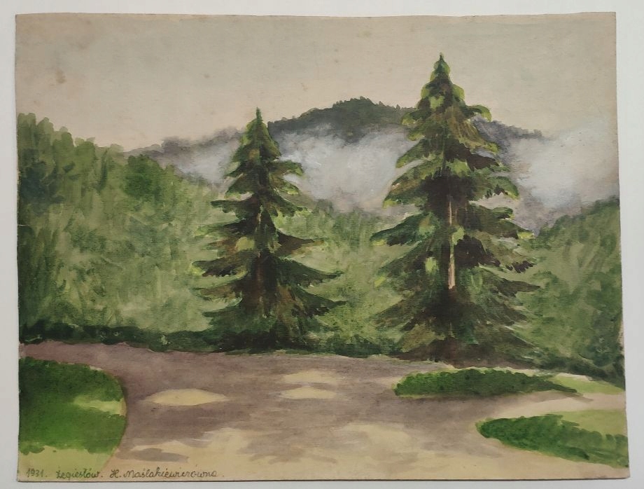 MAŚLAKIEWICZ - BRZOZOWSKA ŻEGIESTÓW 1931