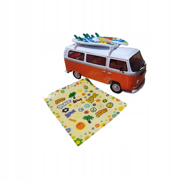 Dickie Toys Surfer Van VW Bus deski surfingowe
