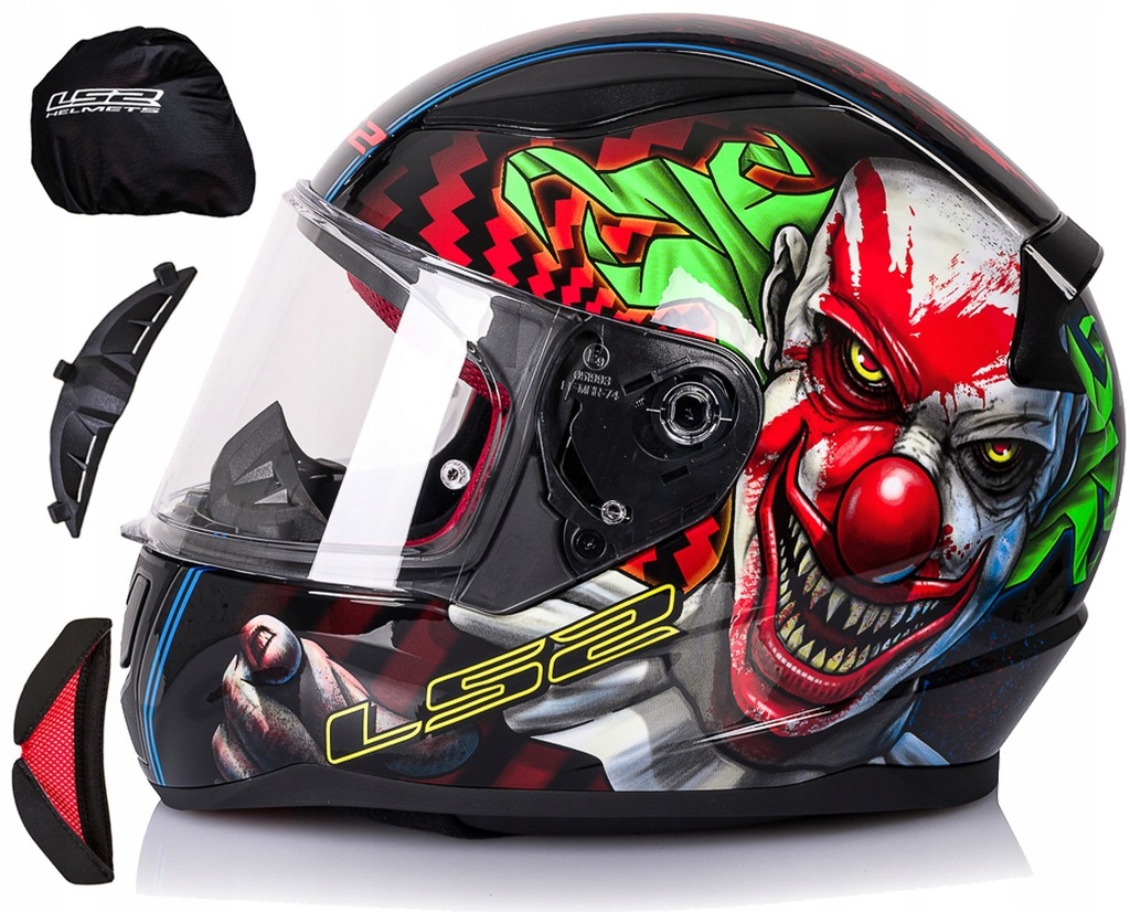 KASK MOTOCYKLOWY LS2 FF353 RAPID HAPPY DREAMS r M