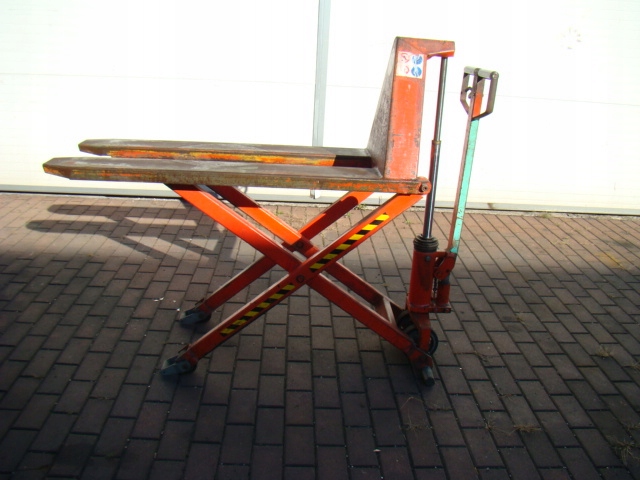 PALECIAK WÓZEK PALETOWY NOŻYCOWY 80CM 1000KG