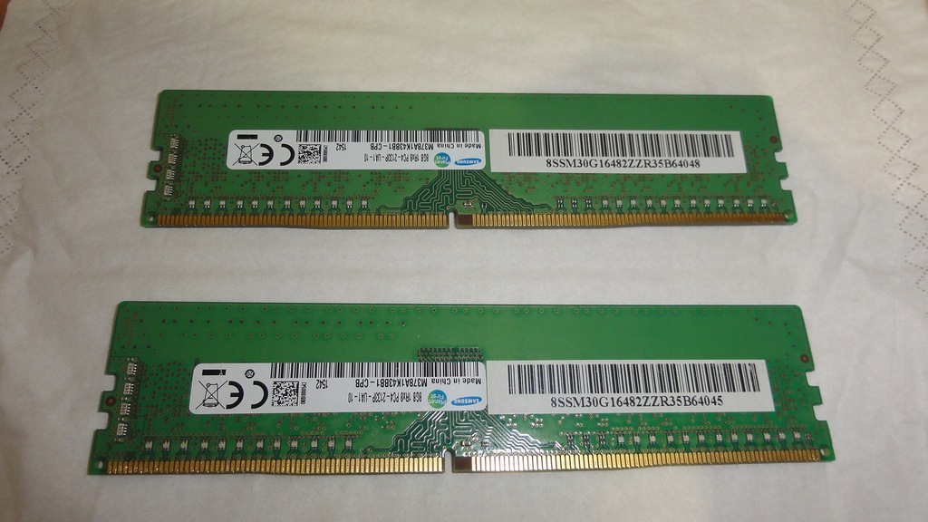 Samsung M378A1K43BB1-CPB (B-die, DDR4, 2x8GB 16GB)
