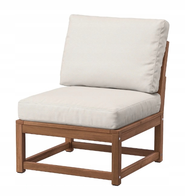 IKEA NAMMARO - fotel ogrodowy + 2 poduszki