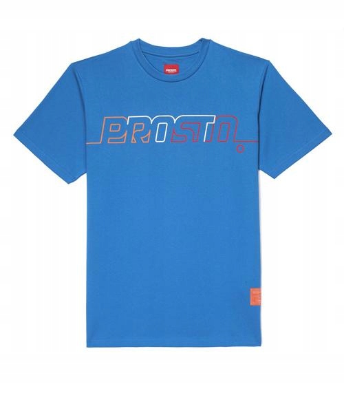 Koszulka PROSTO - Line Out - blue, M (132712)