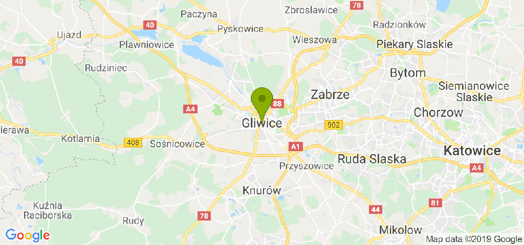 Działka Gliwice, 8254,00 m²