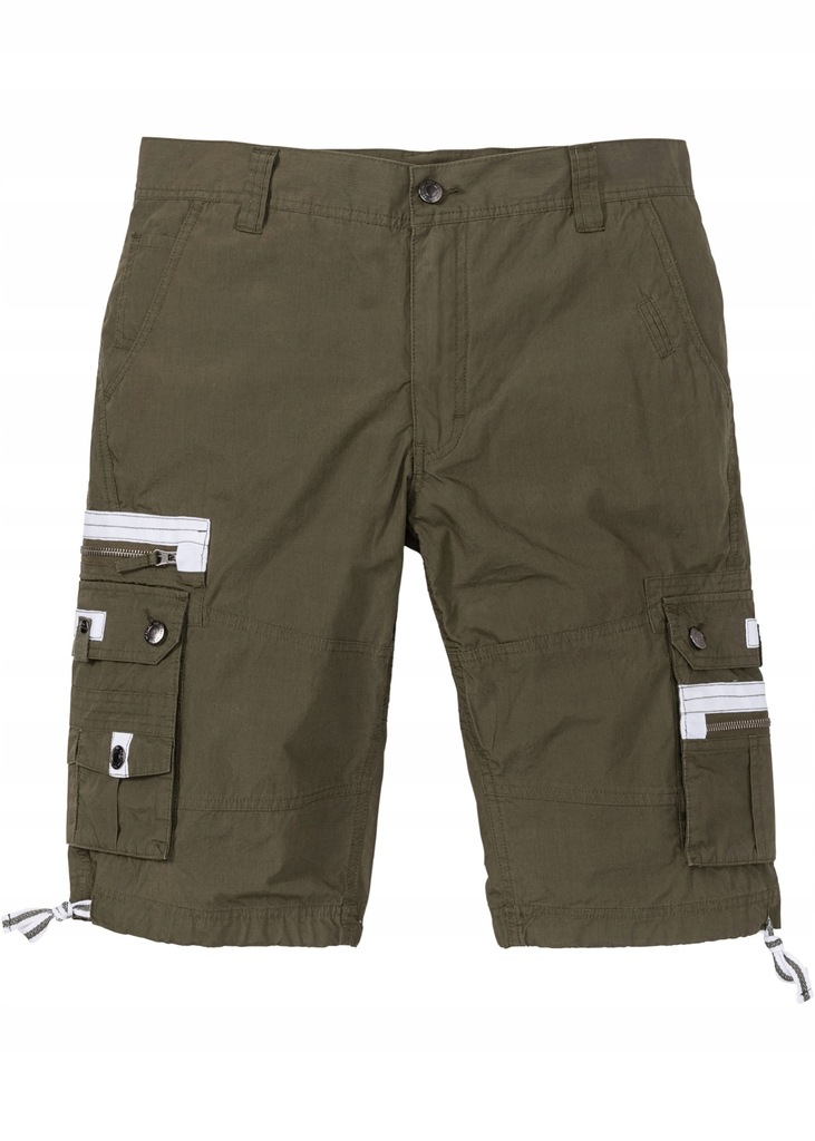 H45 SPODENKI BERMUDY OLIWKOWE R.56