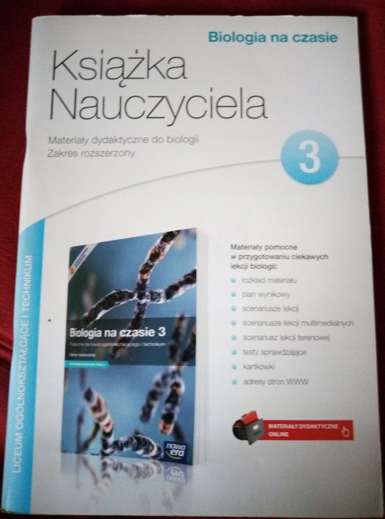 Biologia Na Czasie 3 Sprawdziany Testy sprawdziany Biologia na czasie 3 Nowa era - 8746305810