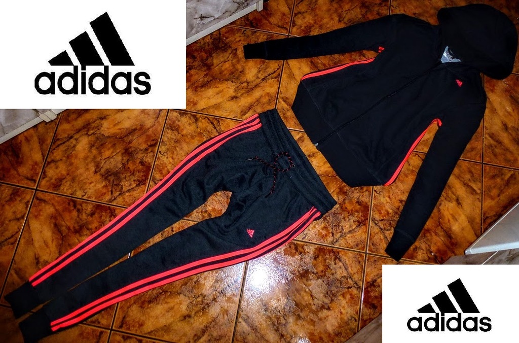 ADIDAS komplet dres ORYGINAŁ bawełniany L40 NOWOŚĆ