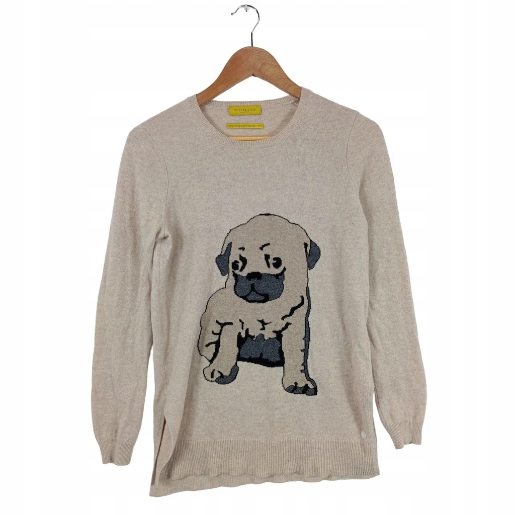WITTY KNITTERS Kaszmirowy sweter Rozm. EU 34