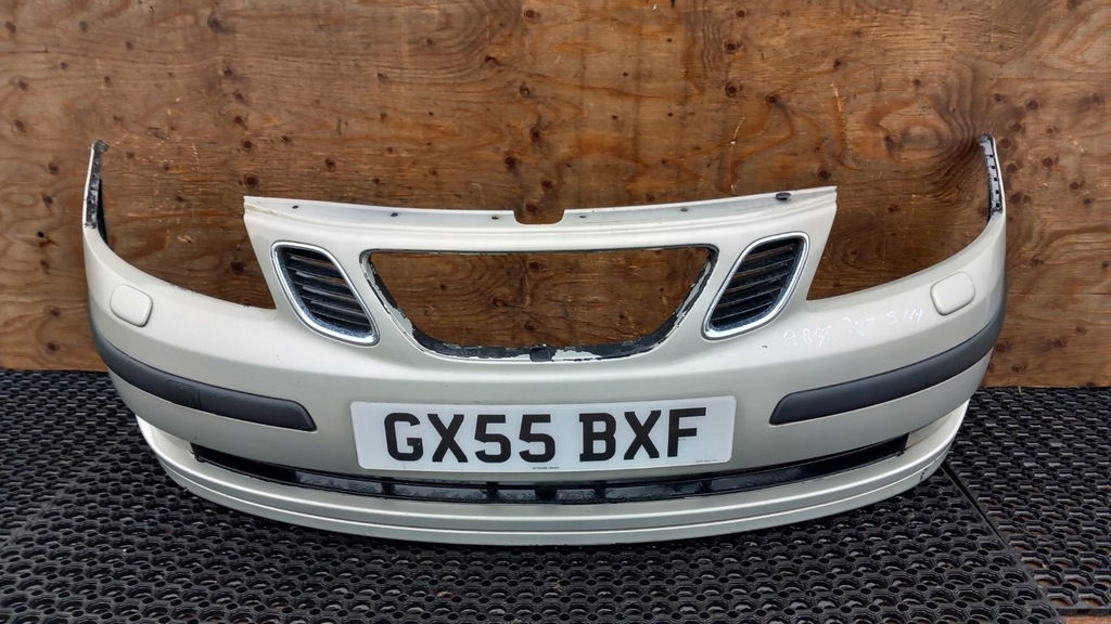 SAAB 9-3 II ZDERZAK PRZÓD SPRYSK HALOGEN XENON 268