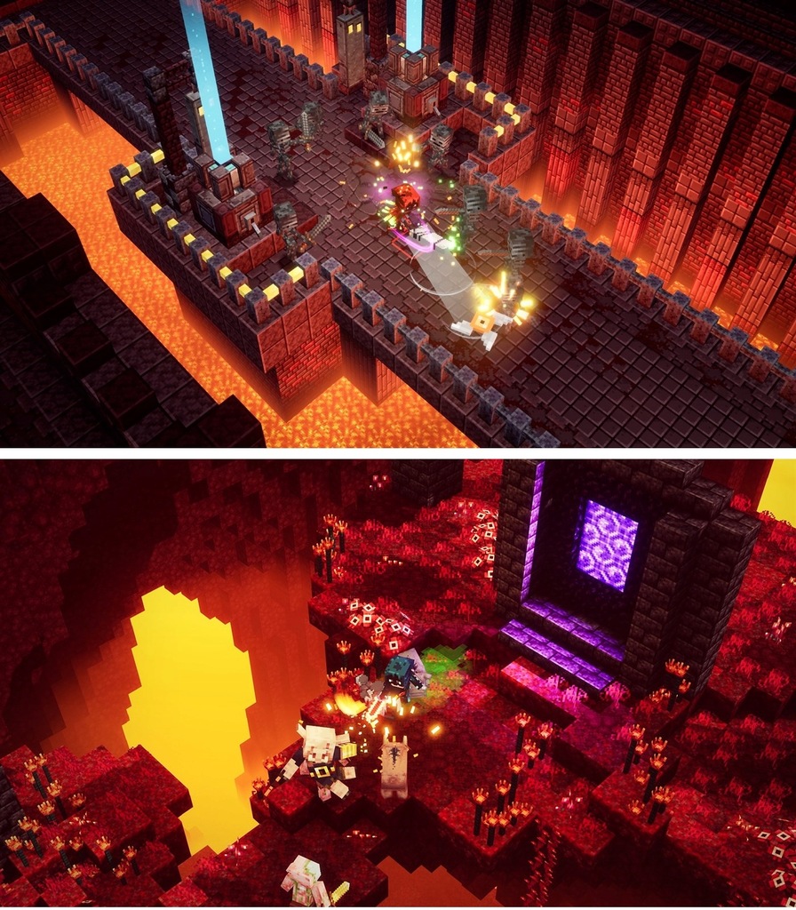 Купить DLC Minecraft Dungeons Flames of Nether — ПК — код: отзывы, фото ...