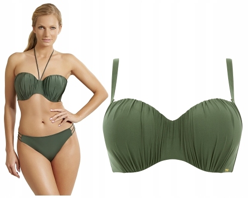 75F Panache Marina khaki biustonosz bandeau do str