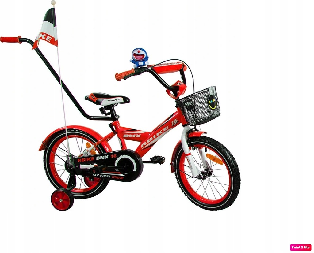 ARTI Rower BMX Rbike 1-16 RED pompowane koła