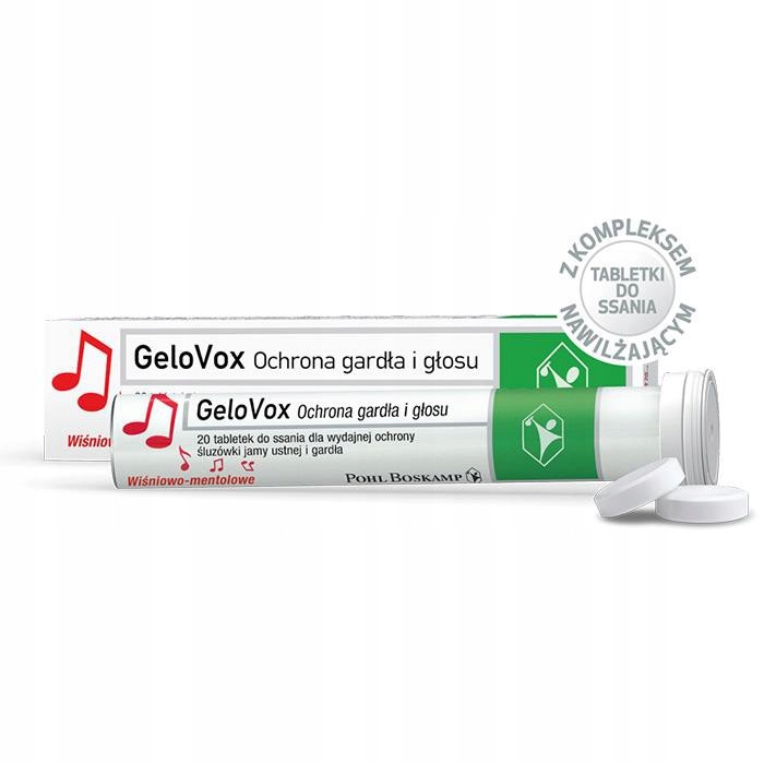 GeloVox 10 tabletek do ssania cytrusowo mentolowy