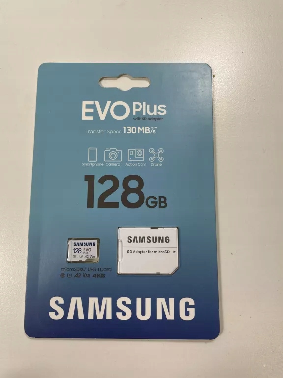 KARTA PAMIĘCI SAMSUNG EVO PLUS 128 GB