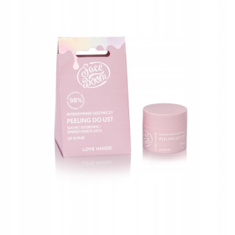 Face Boom Intensywnie Odżywczy Peeling Do Ust 15 G