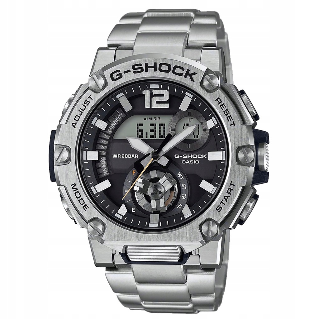 Zegarek CASIO G-Shock G-Steel GST-B300SD-1AER - Bluetooth Solar [+GRAWER]