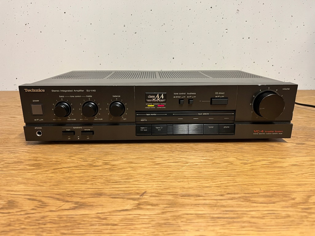 Amplifier Wzmacniacz Technics SU-V40