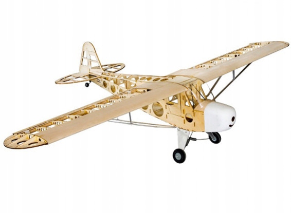 Piper J-3 Cub Balsa RC Samolot Laser Kit 1800mm