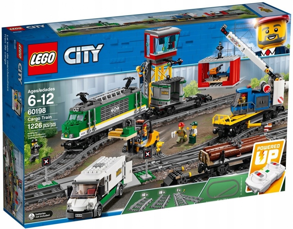 LEGO POLSKA Klocki City Pociąg towarowy