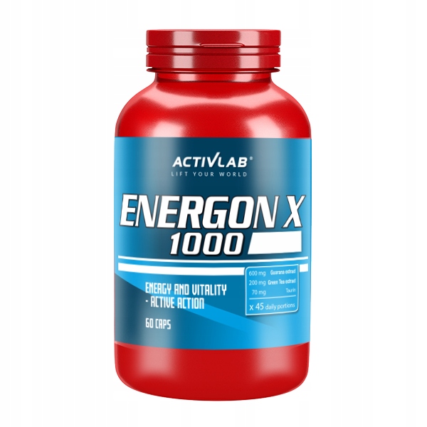 ACTIVLAB ENERGON X 1000 90 KAPS. GUARANA KOFEINA