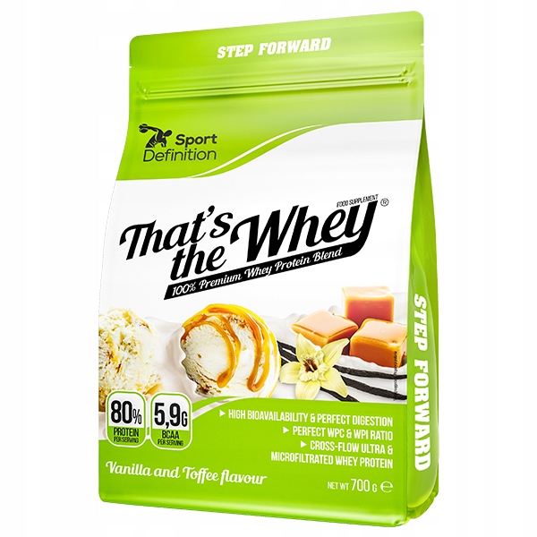 Sport Def That S The Whey 700g Wanilia Toffi 7773390488 Oficjalne Archiwum Allegro