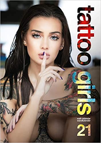 Kalendarz Tattoo Girls 2021 Calendar women tatuaż