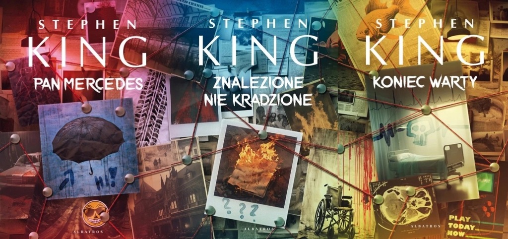 Pan Mercedes + Znalezione nie kradzione + Koniec warty Stephen King