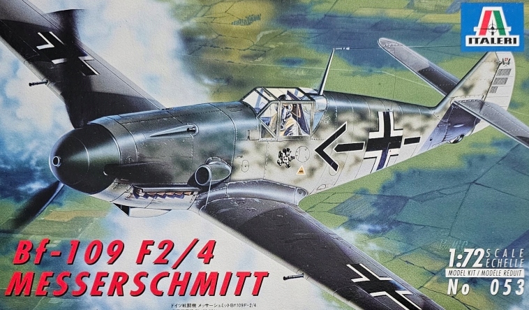 Messerschmitt Bf-109 F2/4 / 053 Italeri 1:72