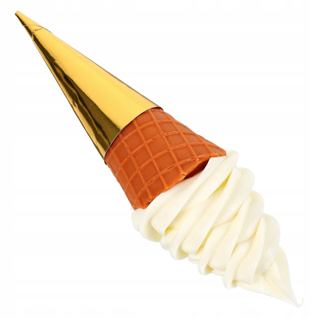 Photography Accessories VICASKY Fake Ice Cream Sundae - White