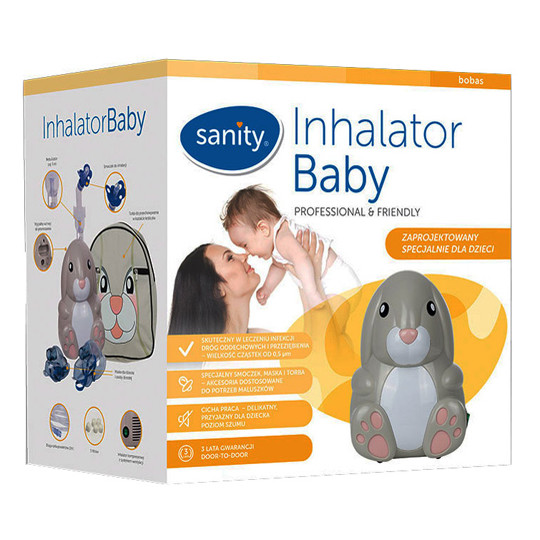 Sanity Baby AP 2116 królik Inhalator pneumatyczny