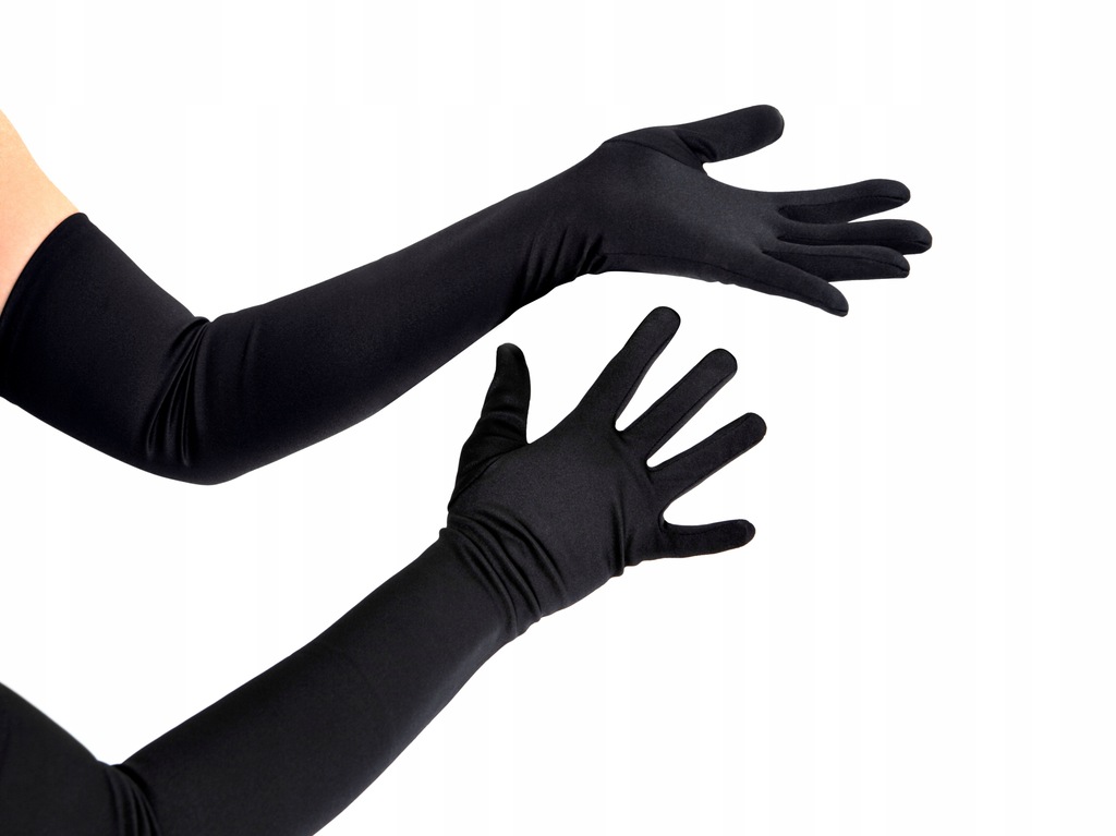 Купить Длинные вечерние BLACK GLOVES в стиле ретро 1920-х годов.: отзывы, фото, характеристики в интерне-магазине Aredi.ru