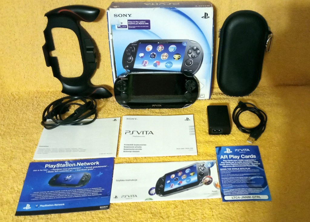 SONY PSVITA 1104 OLED 3G / WI-FI KARTA 8GB PLAYSTATION IDEALNA PSP PS VITA