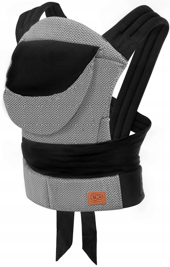KINDERKRAFT nosidełko CHUSTA do 20 kg ADOREE GREY