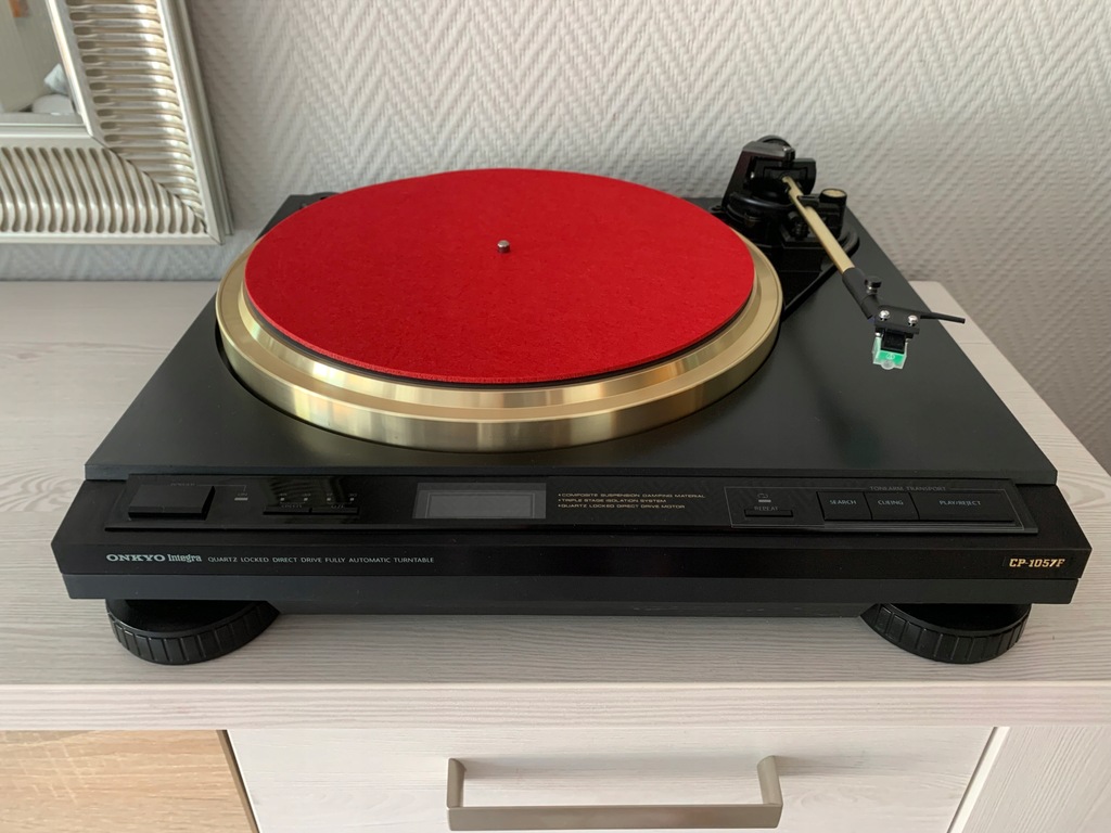 ONKYO INTEGRA CP-1057F Gramofon Automatyczny Top