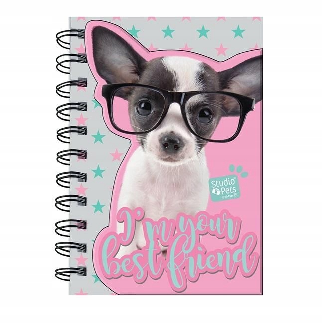 Notes na spirali Studio Pets PTD-3630 PASO