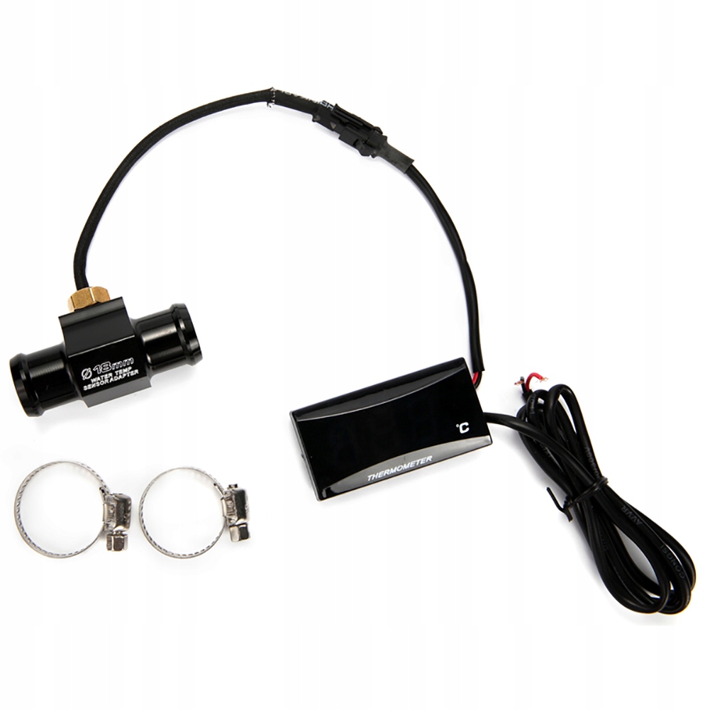 Aluminiowa temperatura wody do motocykla wyścigowego skuterów Adapter