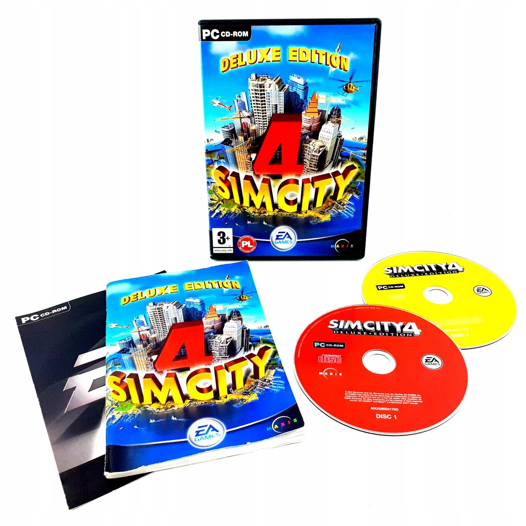 Купить SIMCITY 4 IV SIM CITY DELUXE EDITION ПК ПОЛЬША PL: отзывы, фото ...